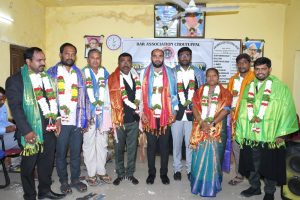 బార్ అసోసియేషన్ నూతన పాలకవర్గం ప్రమాణ స్వీకారం